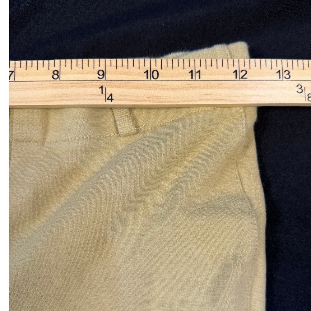 TuffRider Starter Lowrise Pull On Breeches Childrens Size 14 Tan Horse Riding - Picture 3 of 6